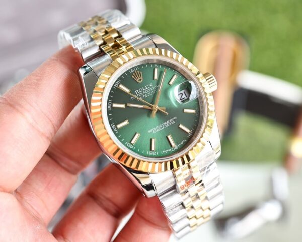 Rolex Datejust 36mm Silver Toned For Men 179174