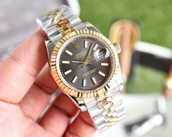Rolex Datejust 36mm Silver Toned For Men 179174