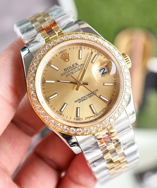 Rolex Datejust 36mm Silver Toned For Men 179174