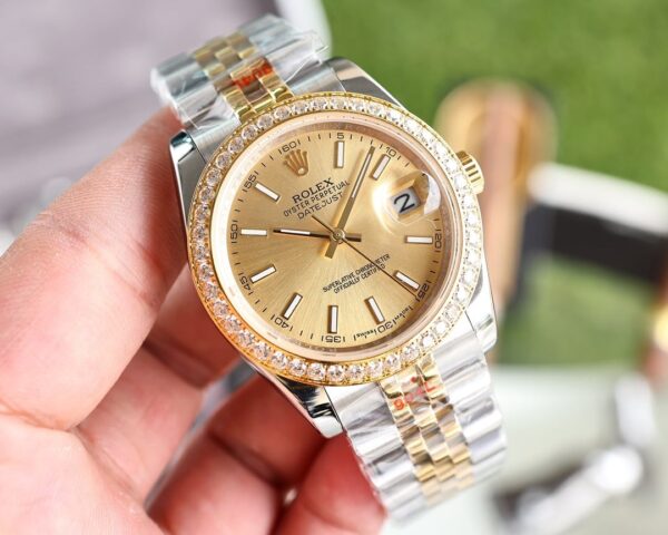 Rolex Datejust 36mm Silver Toned For Men 179174