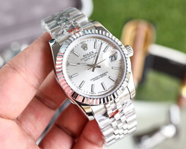 Rolex Datejust 36mm Silver Toned For Men 68274
