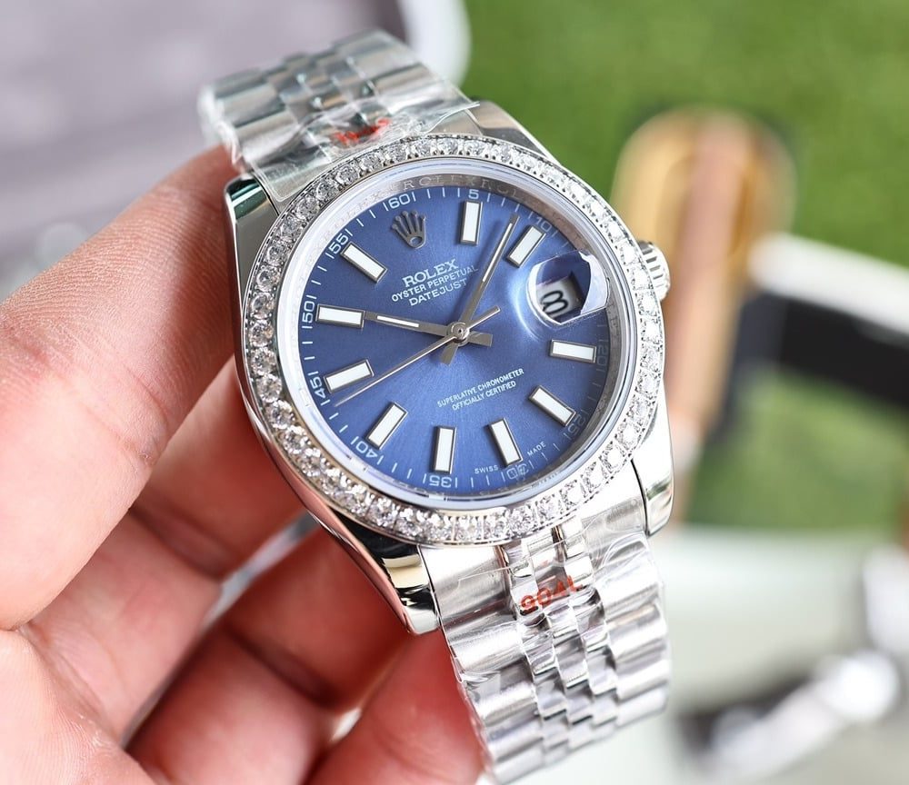 Rolex Datejust 36mm Silver Toned For Men