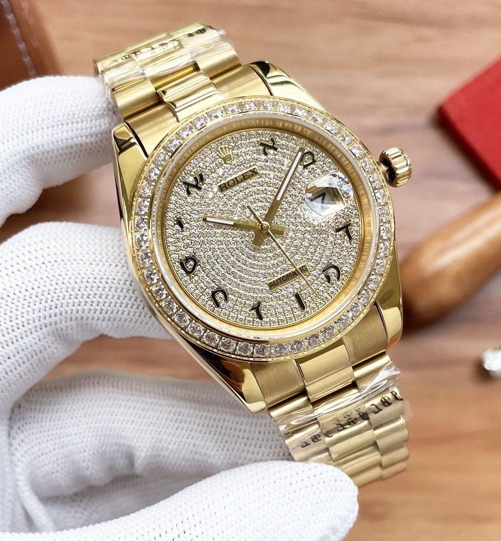 Rolex Datejust 41mm Oyster Perpetual Gold Toned For Men