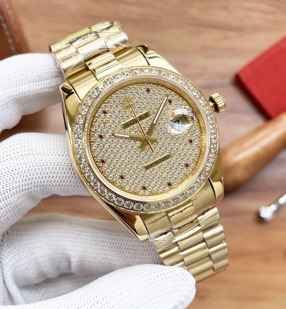 Rolex Datejust 41mm Oyster Perpetual Gold Toned For Men