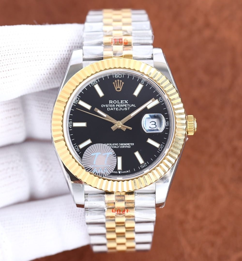 Rolex Datejust 41mm Oyster Perpetual Silver Toned For Men