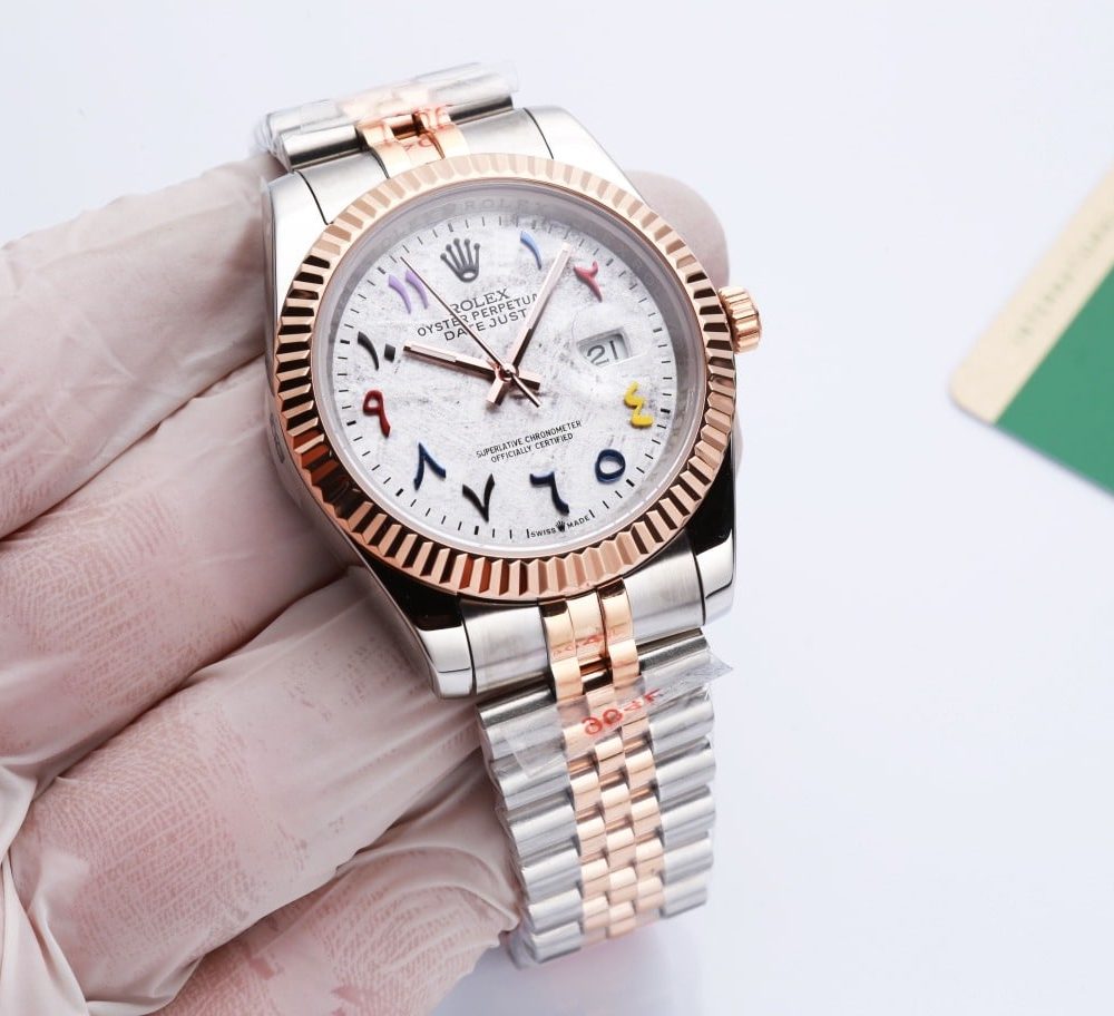 Rolex Datejust 41mm Oyster Perpetual Silver Toned For Men