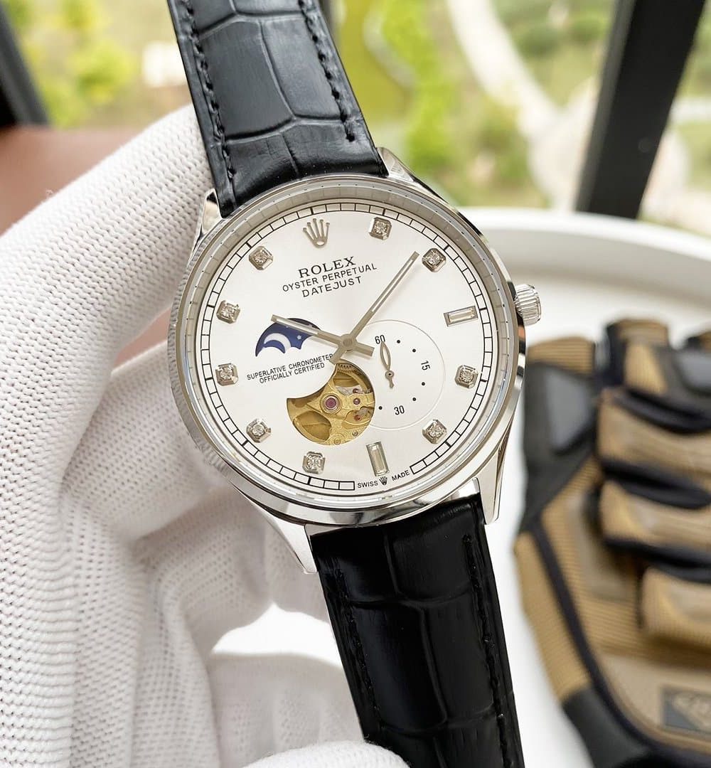 Rolex Datejust 41mm Silver Toned For Men