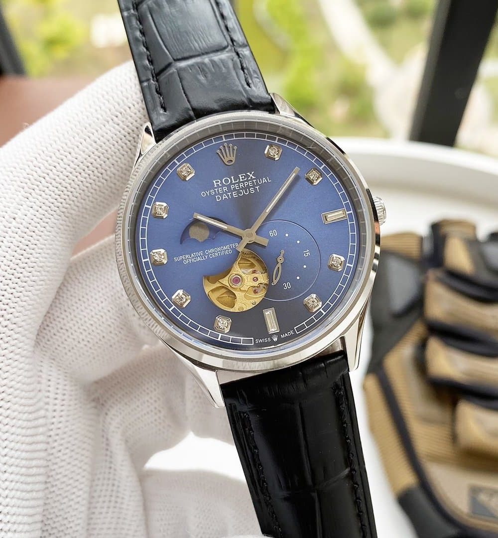 Rolex Datejust 41mm Silver Toned For Men