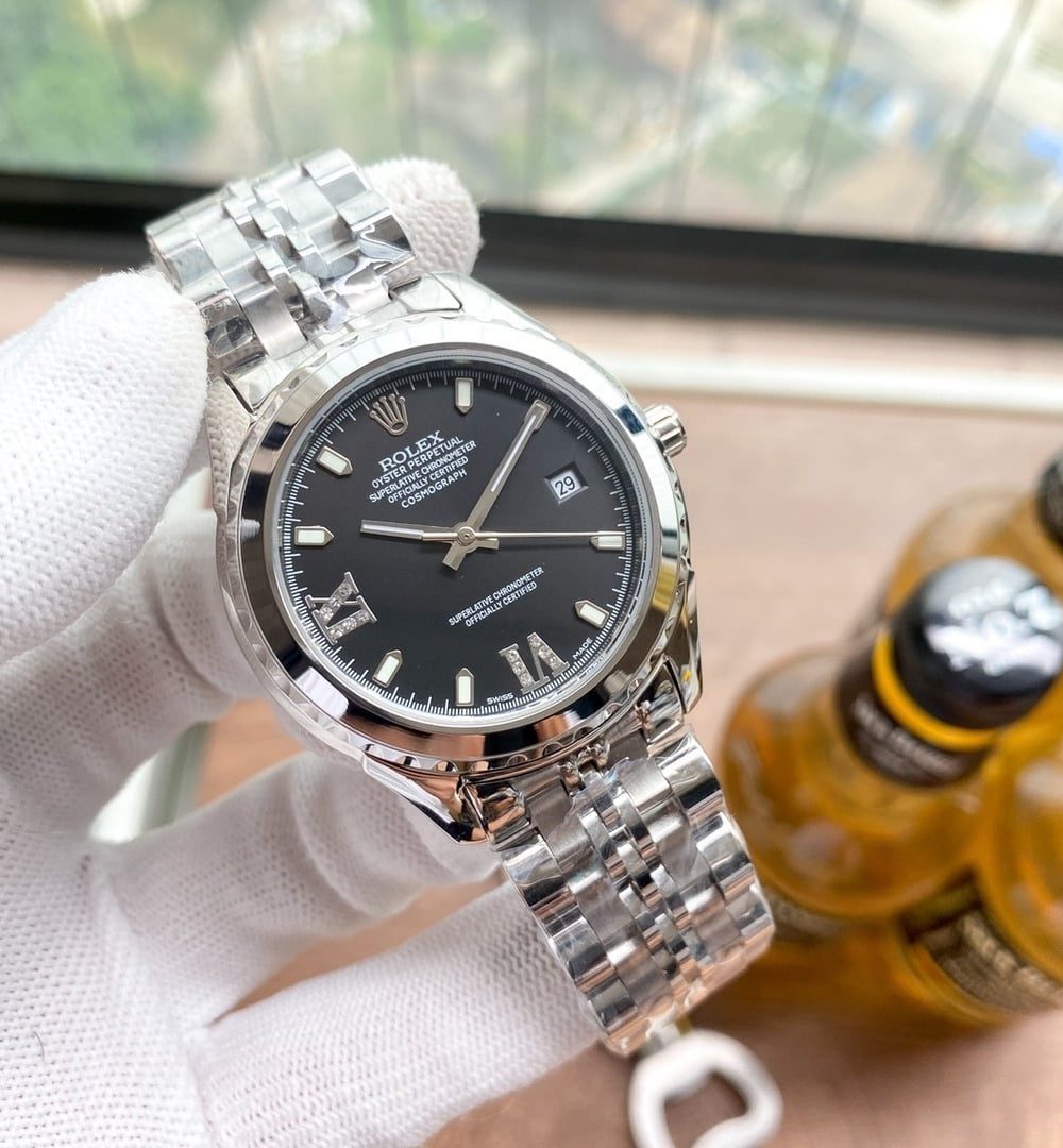 Rolex Datejust 41mm Silver Toned For Men