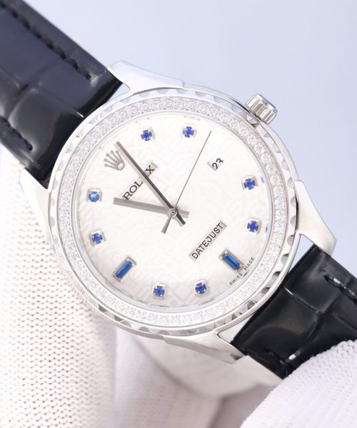 Rolex Datejust 41mm Silver Toned For Men