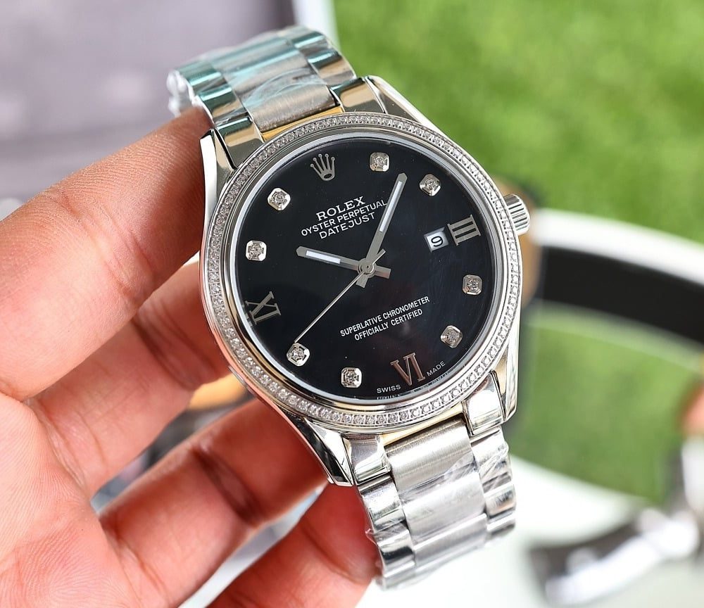 Rolex Datejust Oyster Perpetual 41 Silver Toned For Men