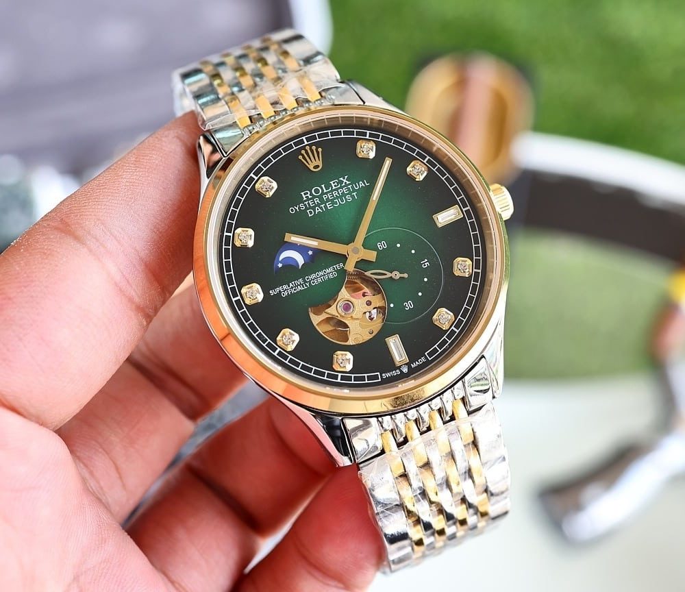 Rolex Datejust Oyster Perpetual 41 Silver Toned For Men