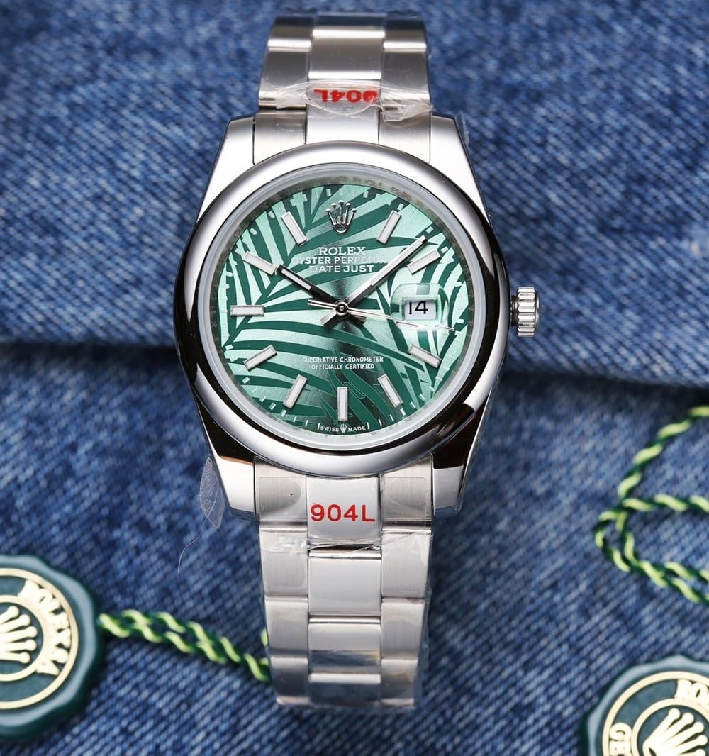 Rolex Datejust Oyster Perpetual 41 Silver Toned For Men