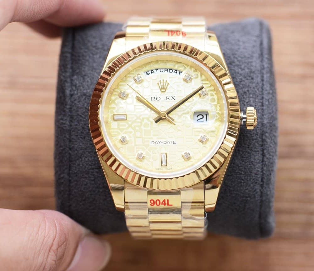 Rolex Day-date 41mm Gold Toned For Men