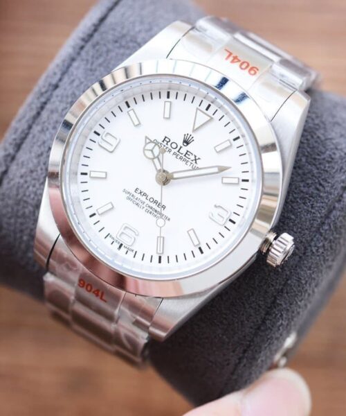 Rolex Explorer 42mm Silver Toned For Men 98086