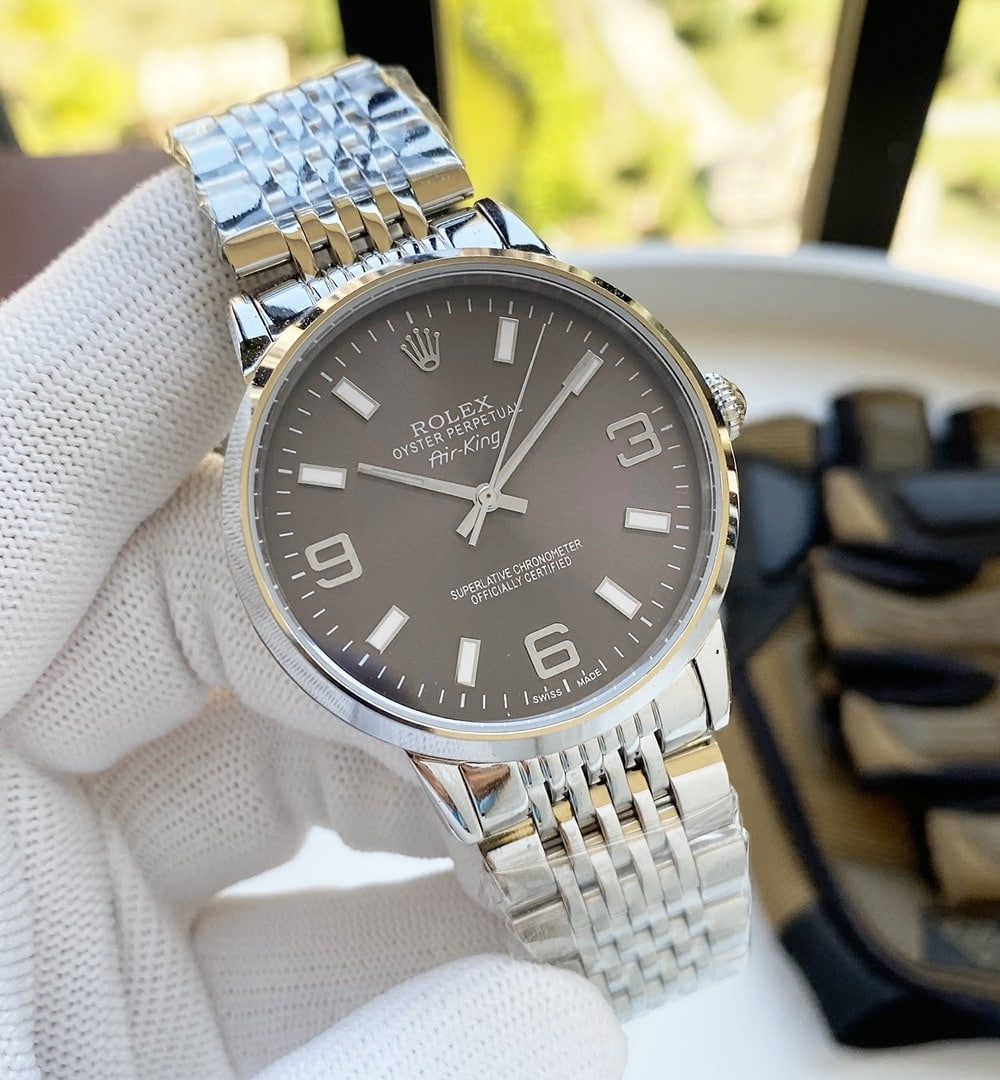 Rolex Explorer 42mm Silver Toned For Men