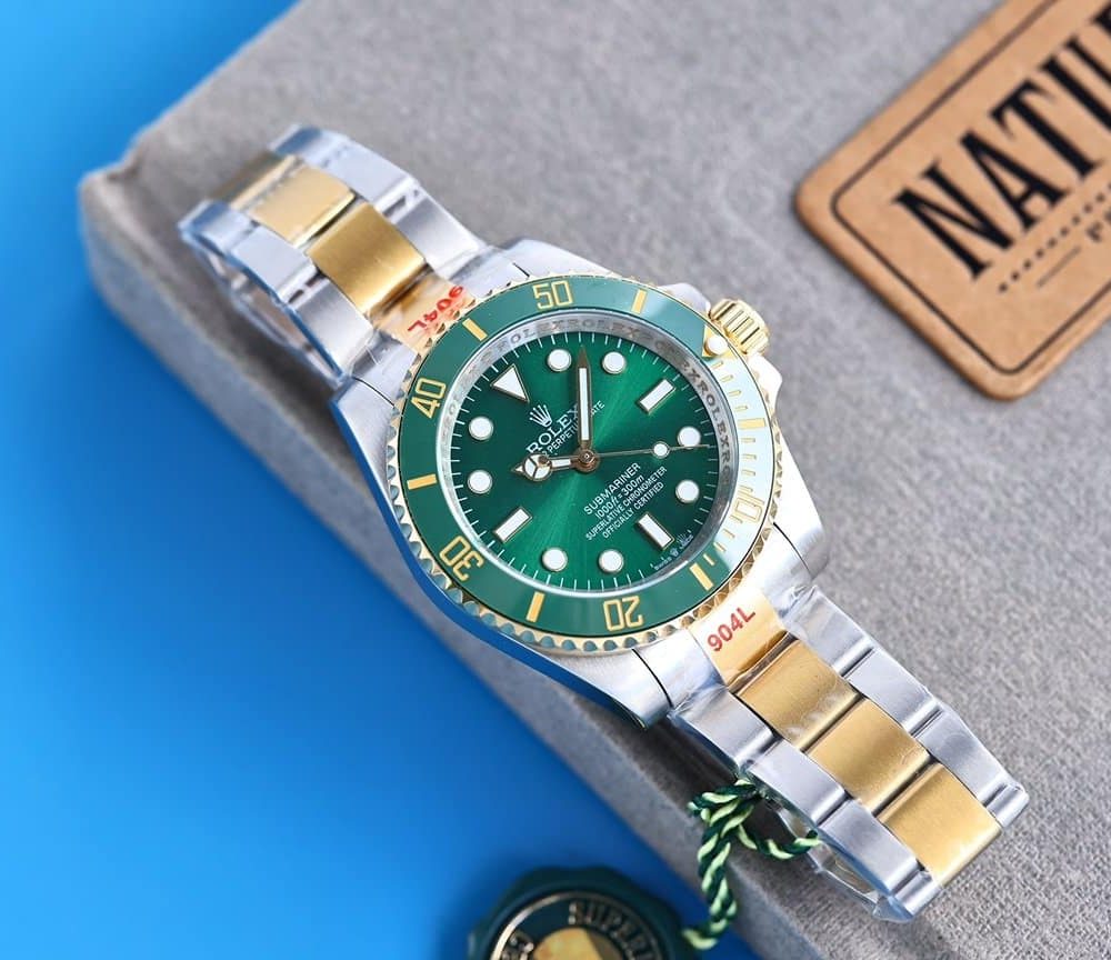 Rolex Submariner Date 41mm Silver Toned For Men