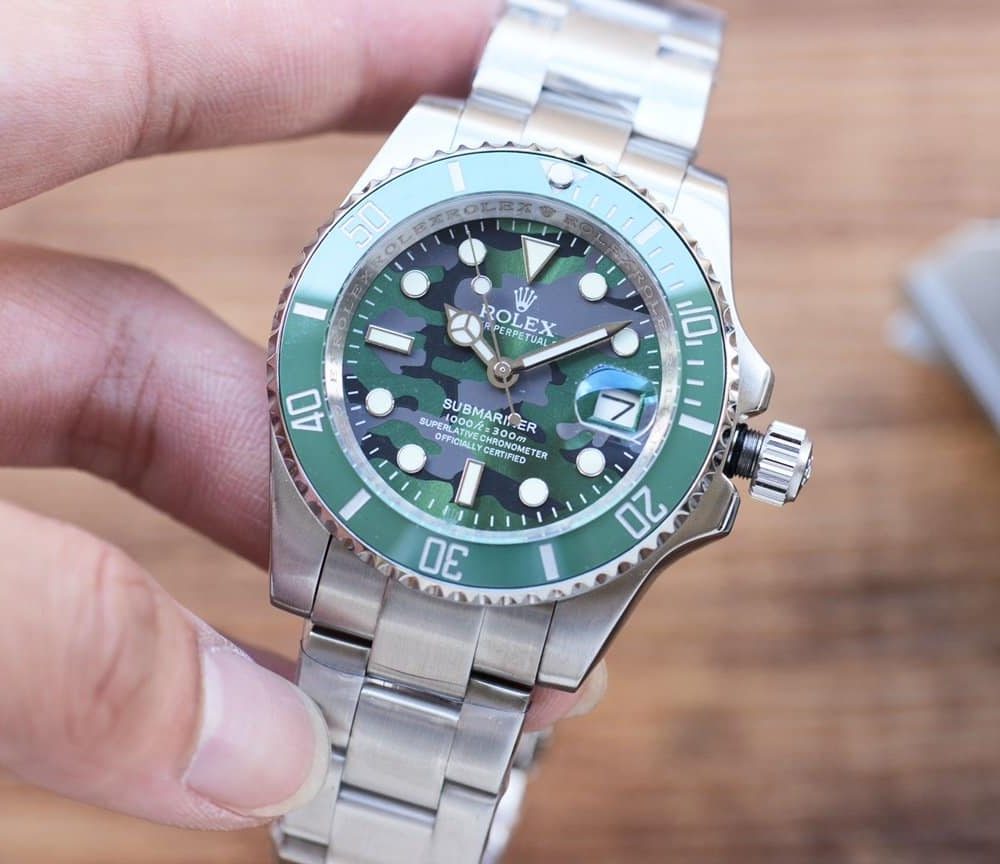 Rolex Submariner Date 41mm Silver Toned For Men