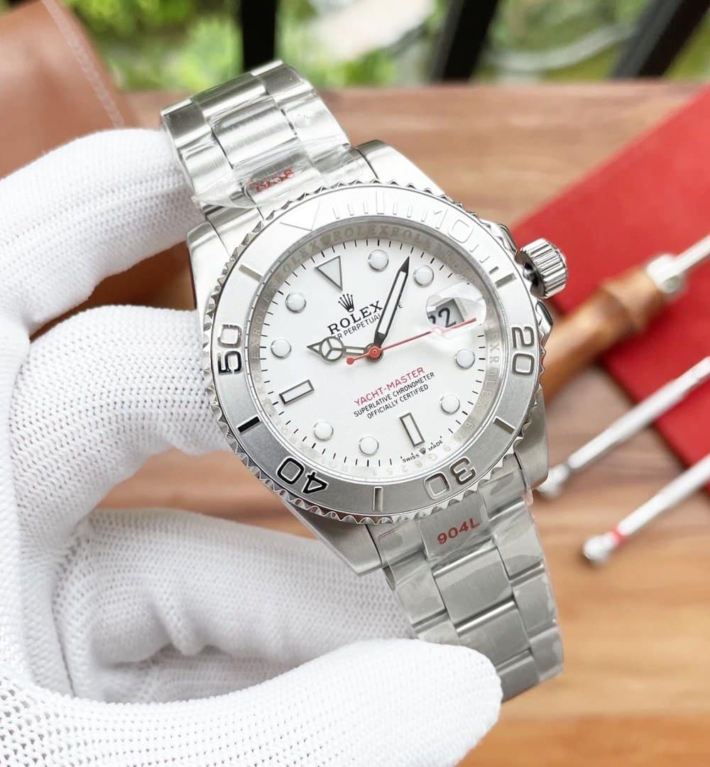 Rolex Submariner Date 41mm Silver Toned For Men