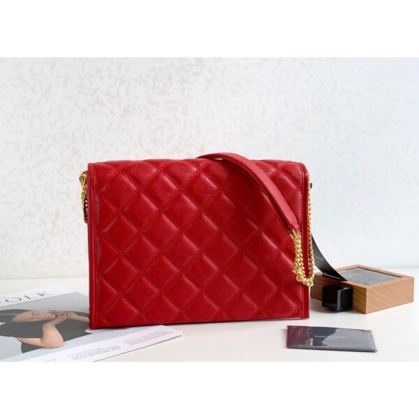 [REP 1:1] Saint Laurent Becky Small Shoulder Bag Red For Women 10.5in/27cm YSL