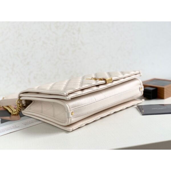 [REP 1:1] Saint Laurent Becky Small Shoulder Bag White For Women 10.5in/27cm YSL
