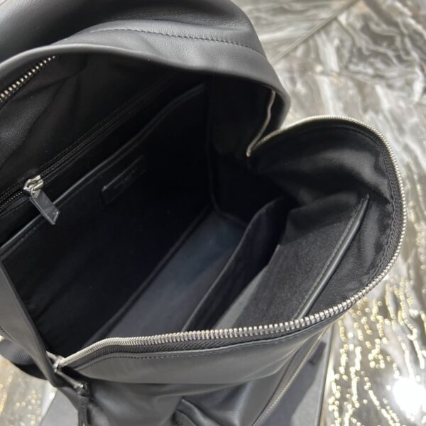 [REP 1:1] Saint Laurent City Backpack In Unisex For Women 13.8in/35cm Black YSL