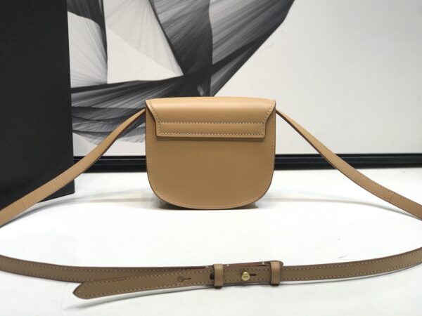 [REP 1:1] Saint Laurent Kaia Small Satchel Brown For Women 7.2in/18.5cm YSL 619740BWR6W2725