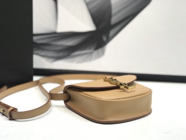 [REP 1:1] Saint Laurent Kaia Small Satchel Brown For Women 7.2in/18.5cm YSL 619740BWR6W2725