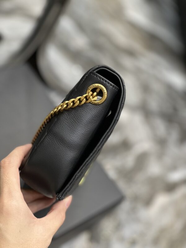 [REP 1:1] Saint Laurent Kata 99 Chain Bag Black With Gold Hardware For Women 10.2in/26cm YSL