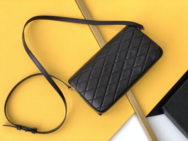 [REP 1:1] Saint Laurent Kate 99 Chain Bag Black With Gold Hardware For Women 10.2in/26cm YSL