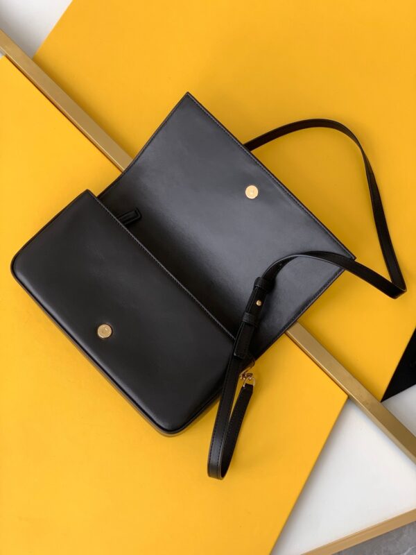 [REP 1:1] Saint Laurent Kate 99 Chain Bag Black With Gold Hardware For Women 10.2in/26cm YSL