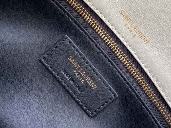 [REP 1:1] Saint Laurent Kate 99 Chain Bag White With Gold Hardware For Women 10.2in/26cm YSL