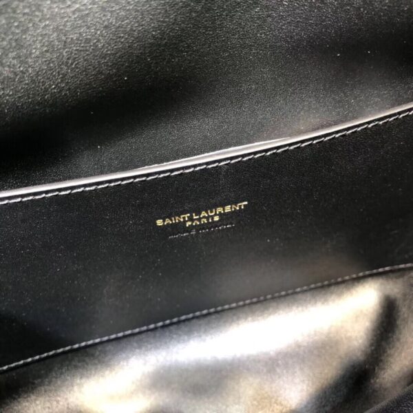 [REP 1:1] Saint Laurent Kate Medium Reversible Chain Bag Black For Women 28.5in/11.2cm YSL 5538040UD7W1000