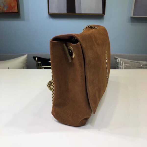 [REP 1:1] Saint Laurent Kate Medium Reversible Chain Bag Brown For Women 28.5in/11.2cm YSL 5538041S78W7761