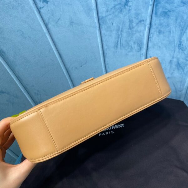 [REP 1:1] Saint Laurent Le 5 À 7 Hobo Bag In Smooth Beige For Women 9in/23cm YSL  6572282R20W9832