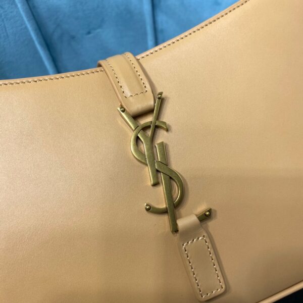 [REP 1:1] Saint Laurent Le 5 À 7 Hobo Bag In Smooth Beige For Women 9in/23cm YSL  6572282R20W9832