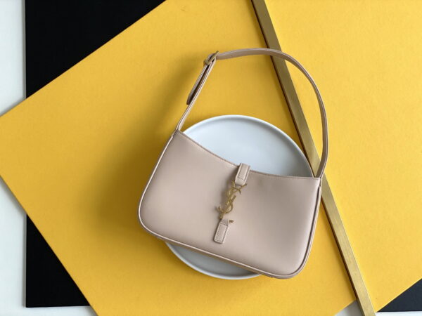 [REP 1:1] Saint Laurent LE 5 À 7 Hobo Bag Light Ivoire For Women 9in/23cm YSL