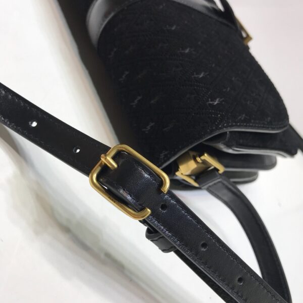 [REP 1:1] Saint Laurent Le Monogramme Small Satchel In Monogram Canvas And Smooth Black For Women 9in/23cm YSL