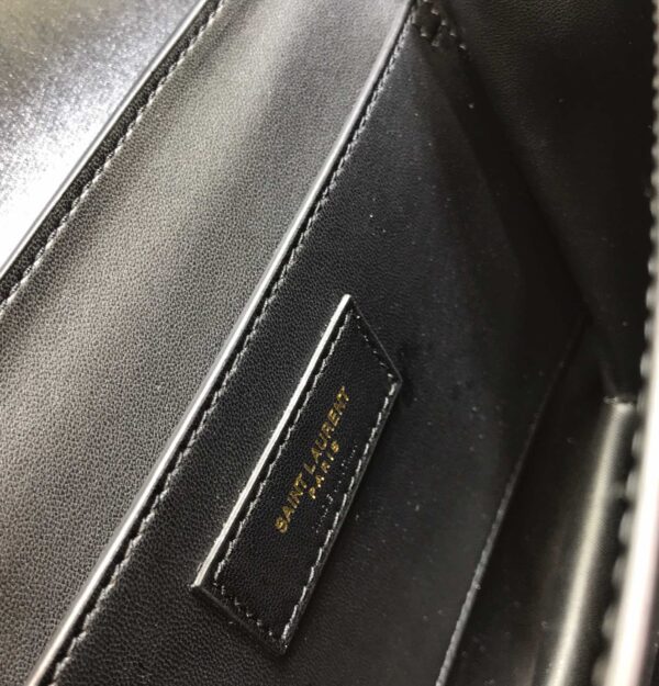 [REP 1:1] Saint Laurent Le Monogramme Small Satchel In Monogram Canvas And Smooth Black For Women 9in/23cm YSL
