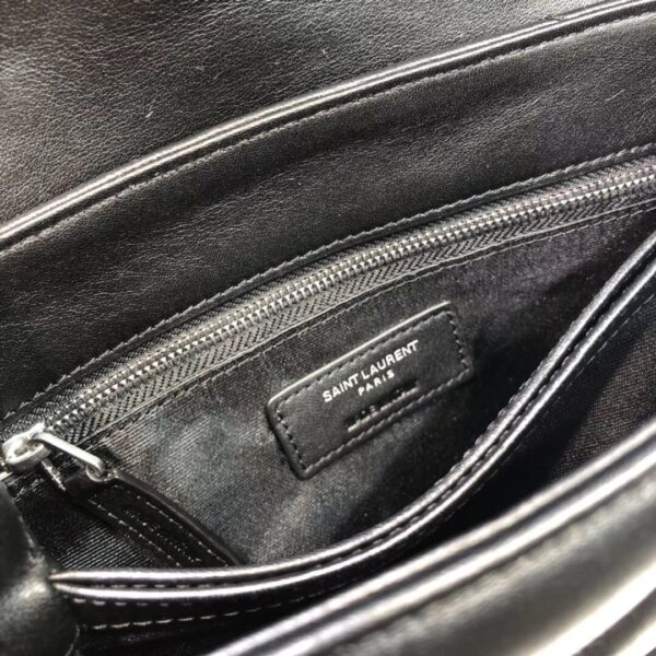 [REP 1:1] Saint Laurent Loulou Mini Shoulder Bag Black For Women 7in/18cm YSL