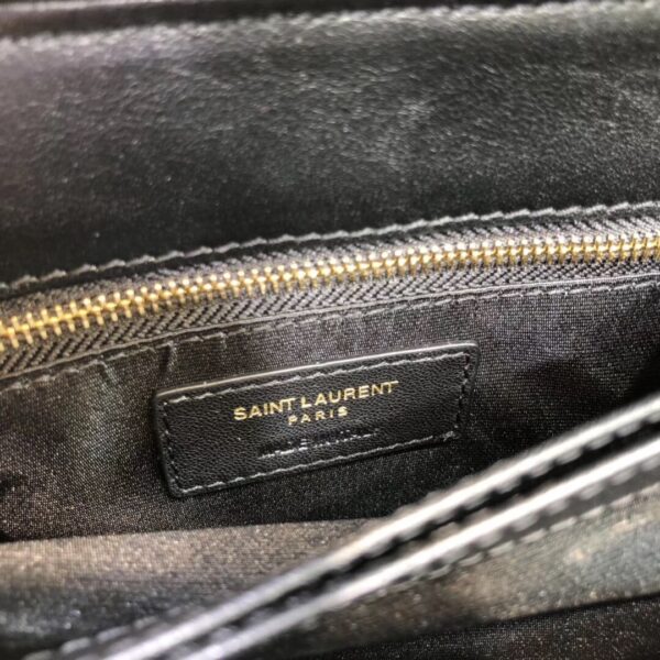 [REP 1:1] Saint Laurent Loulou Mini Shoulder Bag Black For Women 7in/18cm YSL