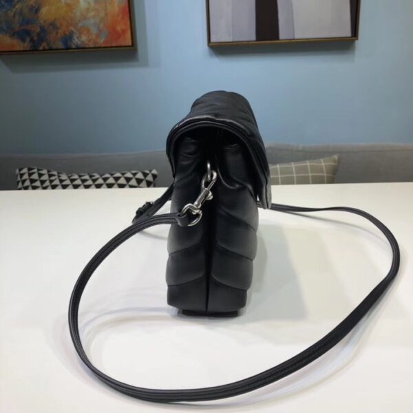 [REP 1:1] Saint Laurent Loulou Mini Shoulder Bag Black For Women 7in/18cm YSL