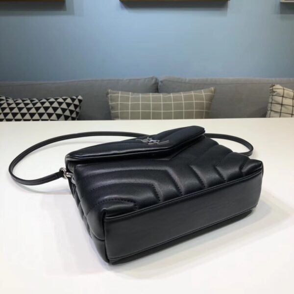 [REP 1:1] Saint Laurent Loulou Mini Shoulder Bag Black For Women 7in/18cm YSL