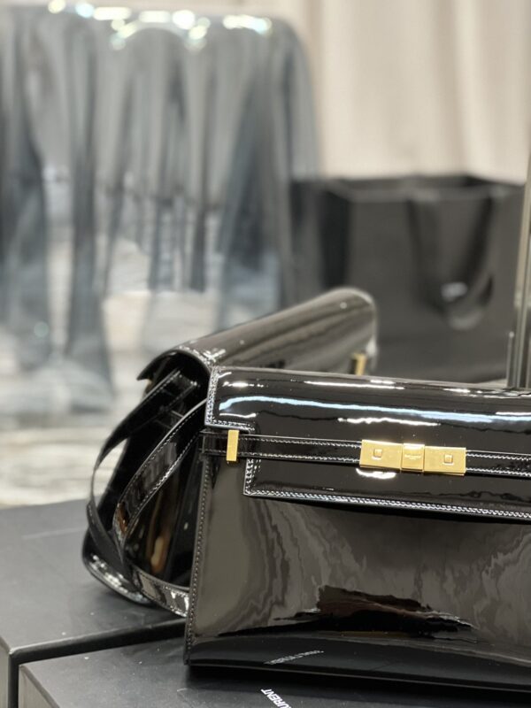 [REP 1:1] Saint Laurent Manhattan Shoulder Bag Black For Women 11.4in/29cm YSL