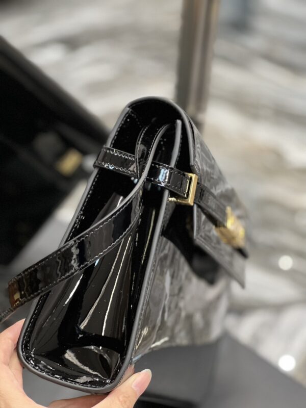 [REP 1:1] Saint Laurent Manhattan Shoulder Bag Black For Women 11.4in/29cm YSL