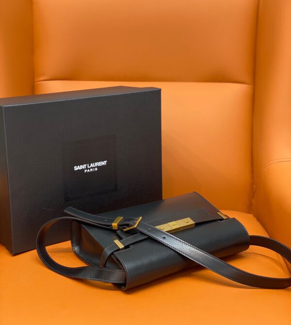 [REP 1:1] Saint Laurent Manhattan Small Shoulder Bag Black For Women 9.4in/24cm YSL 6756260SX0W1000