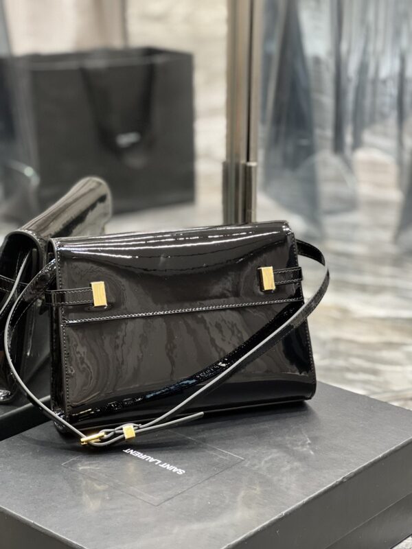 [REP 1:1] Saint Laurent Manhattan Small Shoulder Bag Black For Women 9.4in/24cm YSL 675626B870J1000