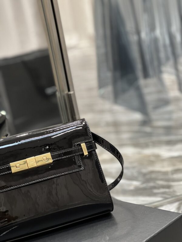 [REP 1:1] Saint Laurent Manhattan Small Shoulder Bag Black For Women 9.4in/24cm YSL 675626B870J1000