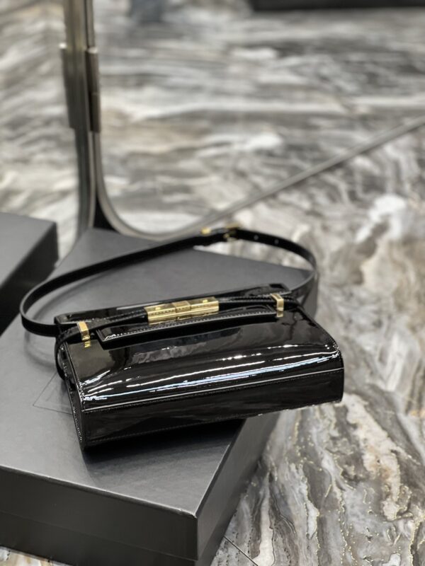 [REP 1:1] Saint Laurent Manhattan Small Shoulder Bag Black For Women 9.4in/24cm YSL 675626B870J1000
