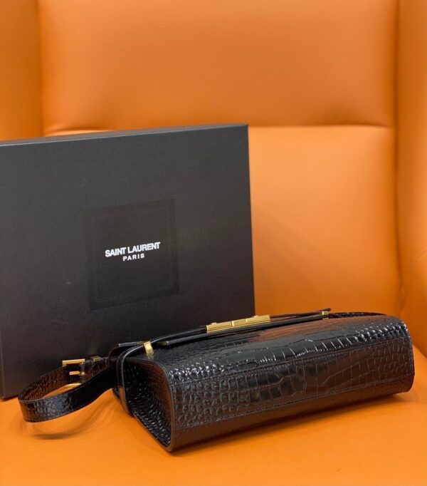 [REP 1:1] Saint Laurent Manhattan Small Shoulder Bag Black For Women 9.4in/24cm YSL 675626DND0W1000